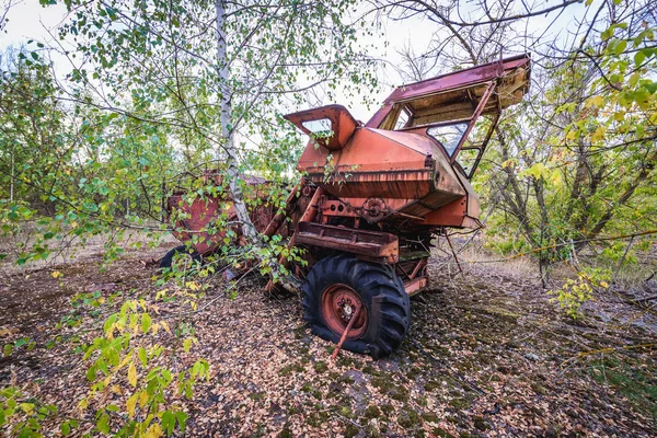 Koljoz en la zona de Chernobyl —  Fotos de Stock