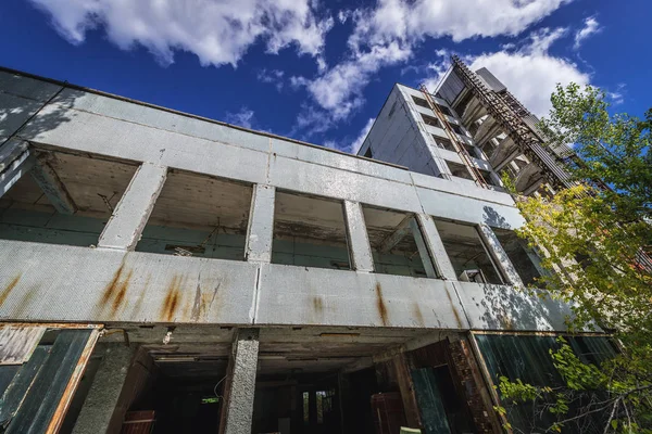 Old factory in Chernobyl Zone — Stock Photo, Image