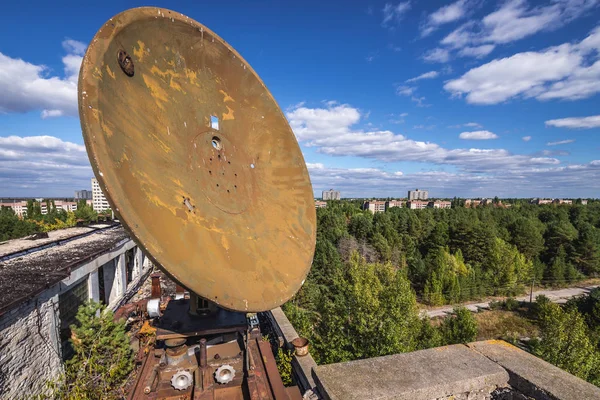 Antigua fábrica en Chernobyl Zone — Foto de Stock