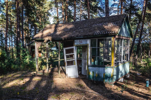 Çernobil bölgesi tatil beldesinde — Stok fotoğraf