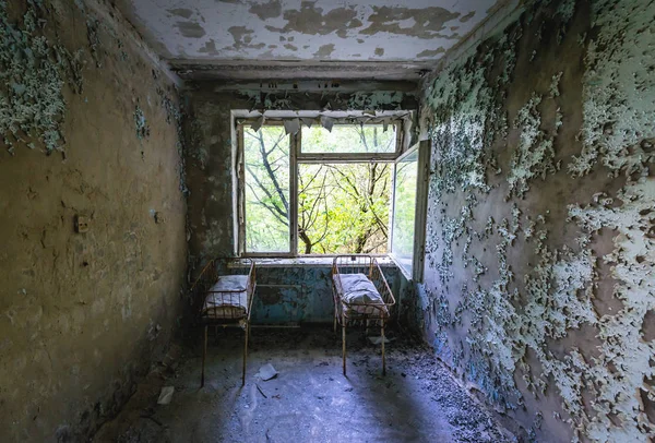 Hospital em Pripyat — Fotografia de Stock