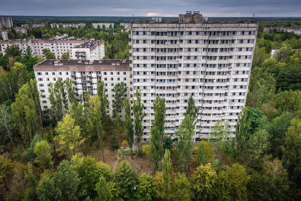 Заброшенный город Припять — стоковое фото