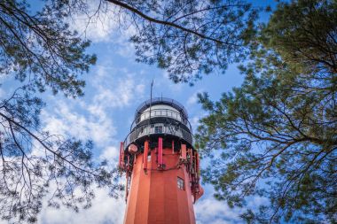 Lighthouse in Poland clipart