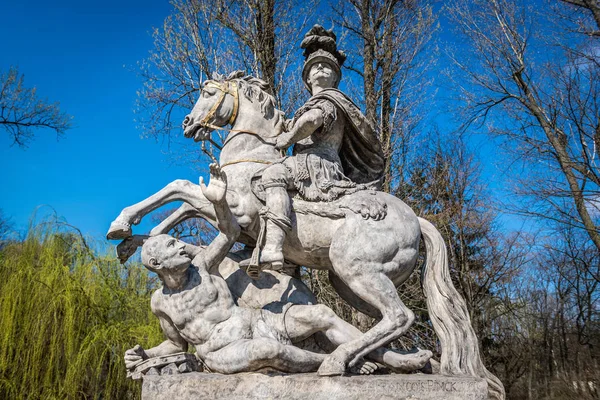 König-Sobieski-Statue — Stockfoto