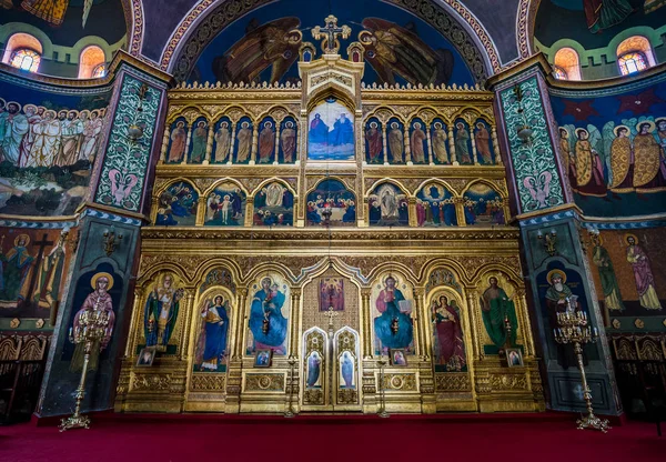 在布加勒斯特的东正教大教堂 — 图库照片