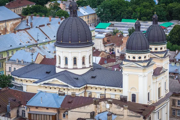 教会在利沃夫 — 图库照片