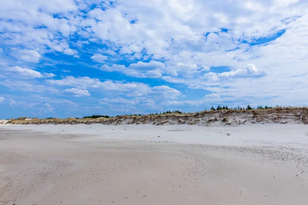 Spiaggia di mare baltico in Polonia — Foto Stock