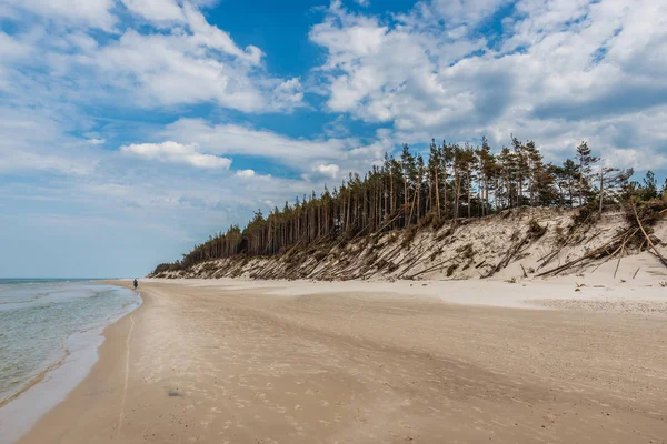 Parque nacional Slowinski na Polónia — Fotografia de Stock