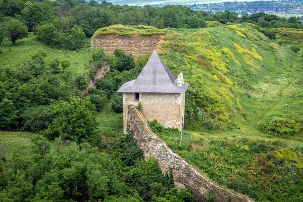 Хотинская крепость на Украине — стоковое фото
