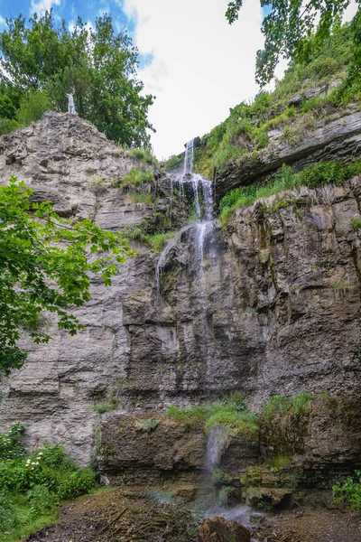 Cascada en Kamianets Podilskyi — Foto de Stock