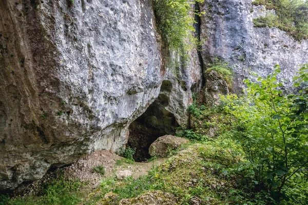 Cueva en Polonia — Foto de Stock