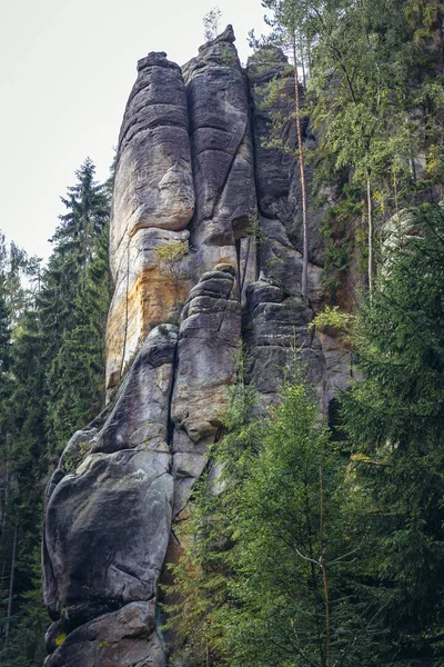 Rocce di Teplice Adrspach — Foto Stock