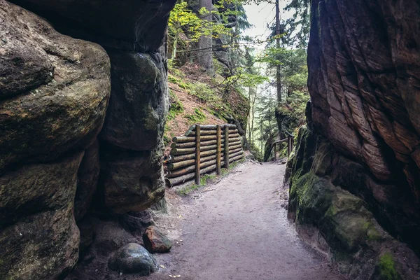 Adrspach Teplice Rocks — Stock Photo, Image