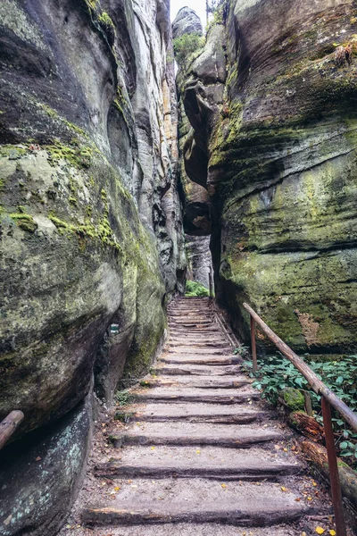 Adrspach Teplice Rocks — Stock Photo, Image