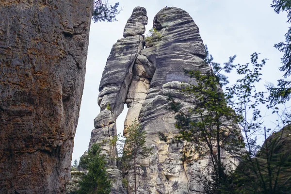 Adrspach Teplice Rocks — Stock Photo, Image