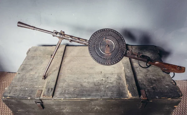Σοβιετική πολυβόλο — Φωτογραφία Αρχείου