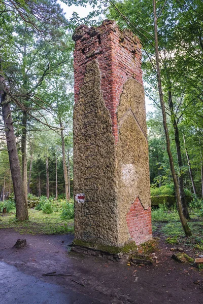 Guarida del lobo en Polonia — Foto de Stock