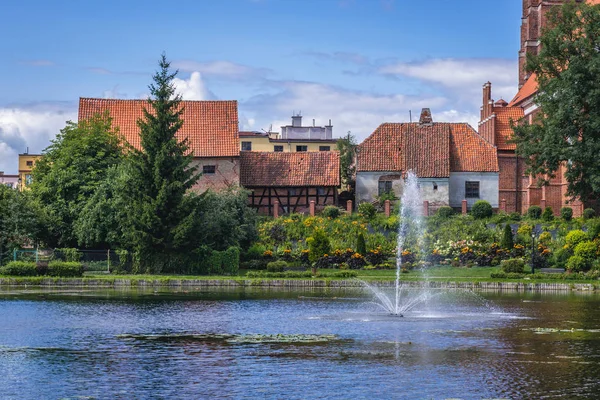 Barczewo in polen — Stockfoto