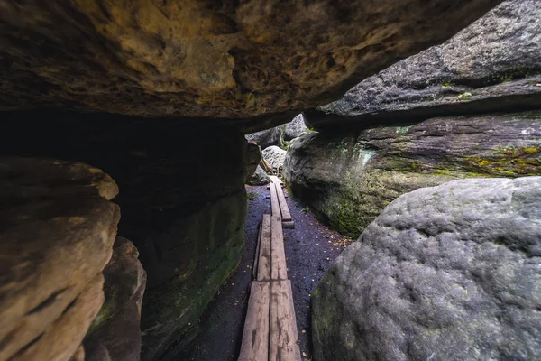 Bledne Skaly rocks in Poland — Stock Photo, Image