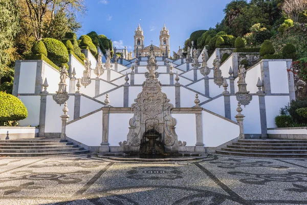 Bom Jesus do Monte sanctuary — Zdjęcie stockowe