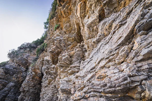 Cliffs in Budva — Stock Photo, Image