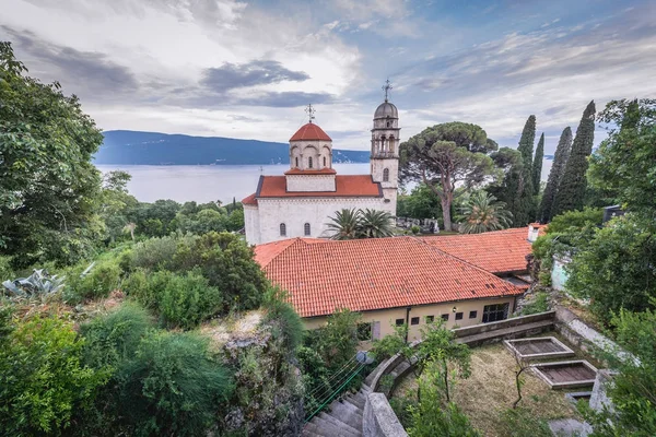 Kloster in herzeg novi — Stockfoto