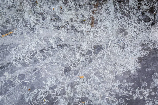 Led na řece — Stock fotografie