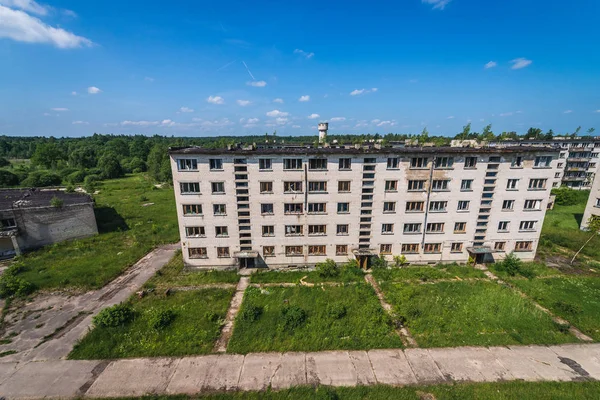Abandoned town in Latvia — Stock Photo, Image
