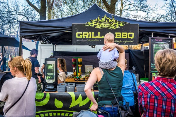 Foodtruck-Festival — Stockfoto