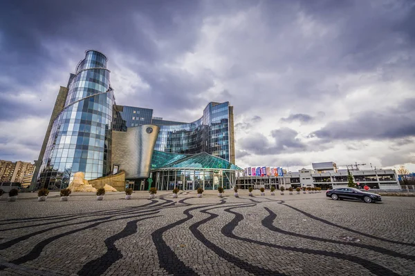 Polish Television headquarters — Stock Photo, Image