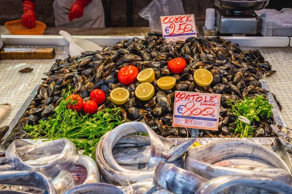 Mercado em Siracusa — Fotografia de Stock