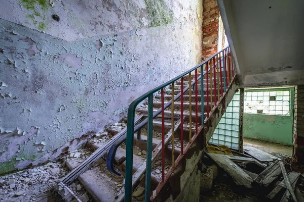 Cidade abandonada na Letónia — Fotografia de Stock