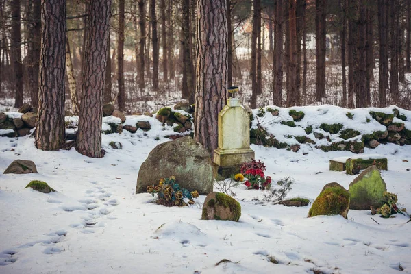 폴란드에 이슬람 묘지 — 스톡 사진