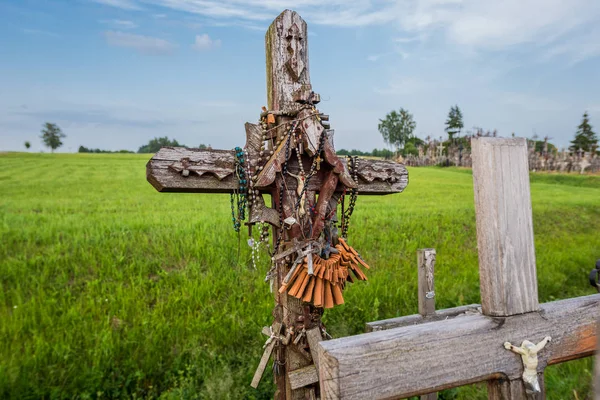 Lugar de peregrinación en Lituania — Foto de Stock
