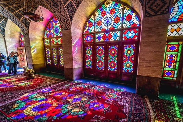 Pink Mosque in Shiraz — Stock Photo, Image