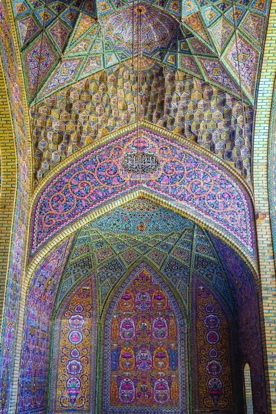 Rosafarbene Moschee in Shiraz — Stockfoto