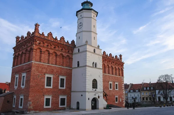 Rathaus Sandomierz — Stockfoto