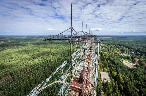 Radar nella zona di Chernobyl — Foto Stock