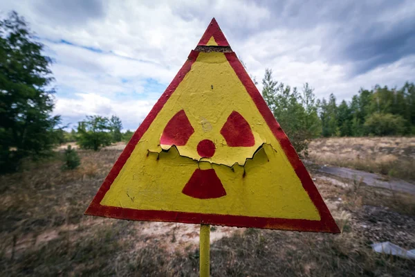 Cimitero di Pripyat — Foto Stock