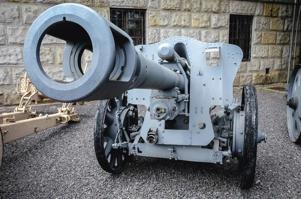 Military exhibition in Warsaw — Stock Photo, Image