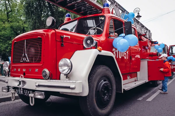 Magirus Deutz fire vehicle — Stock Photo, Image