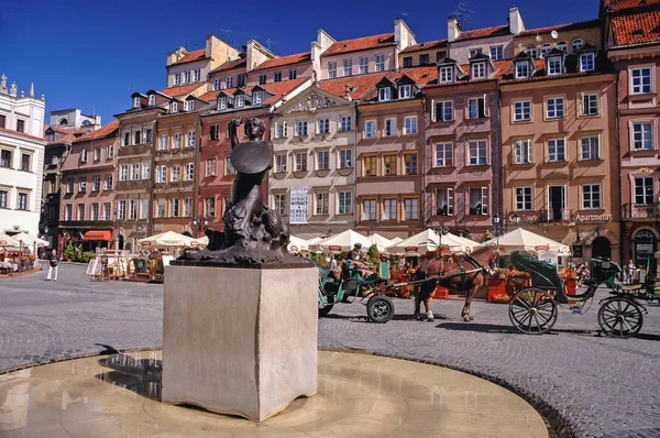 Casco antiguo de Varsovia — Foto de Stock