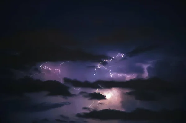 Thunderstorm in Poland — Stock Photo, Image