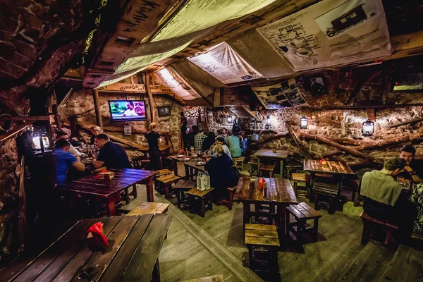 Restaurante em Lviv — Fotografia de Stock
