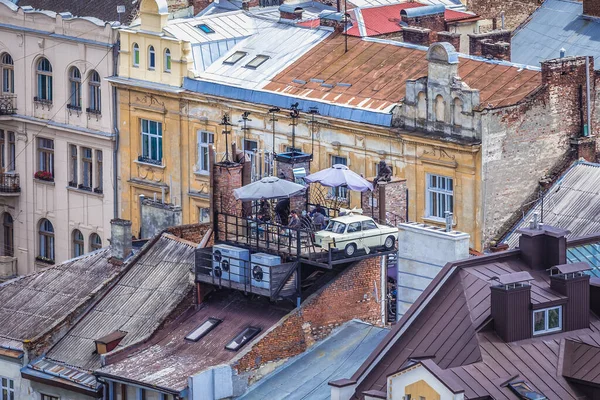 Roofs of Lviv — Stock Photo, Image