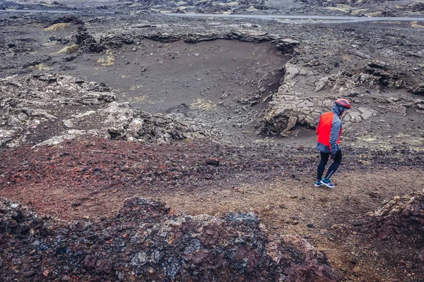 Reykjanes Geoparque da UNESCO — Fotografia de Stock