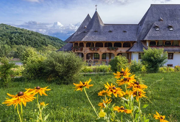 Барсанський монастир у Румунії. — стокове фото