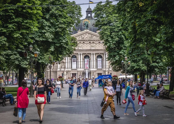 Lviv Opera — Stock Fotó