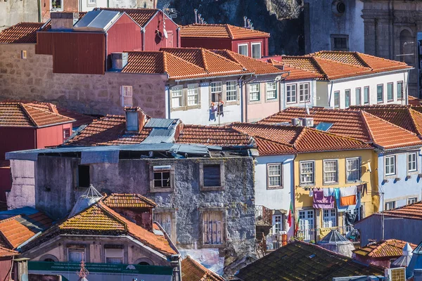 Casas na cidade do Porto — Fotografia de Stock