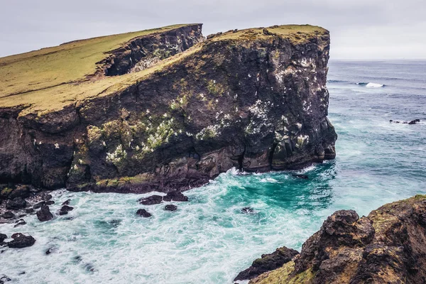 Valahnukur cliff in Iceland — Stock Photo, Image